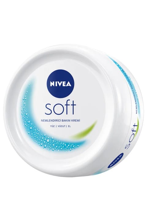 NIVEA Soft مرطوبکننده و مراقبتی ۳۰۰ میلیلیتر با روغن Jojoba و Vitamin E برای دست، صورت و...