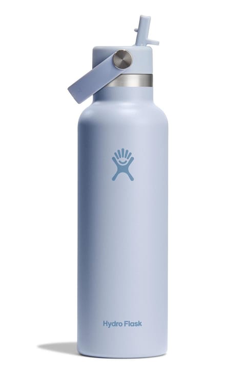 ترموس Hydro Flask با درب استاندارد و نی 621 ml (21 Oz) - آبی Surf