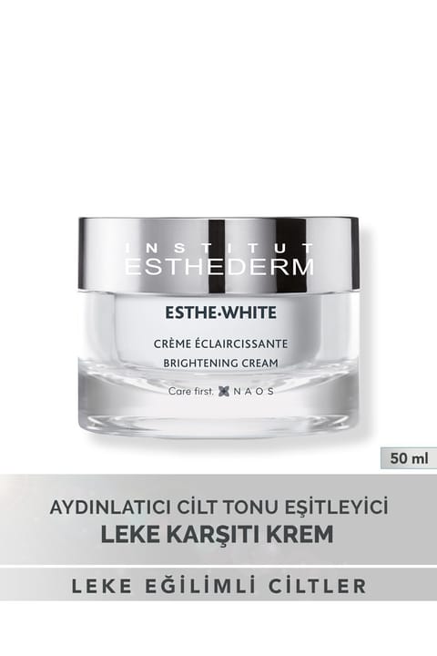 کرم روزانه روشنکننده Esthe-White Institut Esthederm ضد چروک و لک