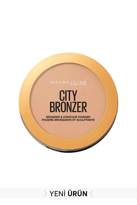پودر برنزر و کانتور Maybelline New York City Bronze روشن. سرد T...