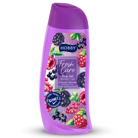 Hobby Fresh Care دوش ژل میوه‌های انرژی‌بخش 500 میلی‌لیتر