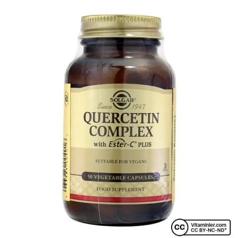 Solgar Quercetin Complex with Ester C Plus 50 کپسول