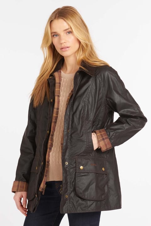 Barbour Beadnell ژاکت چرب RU52 Rustic