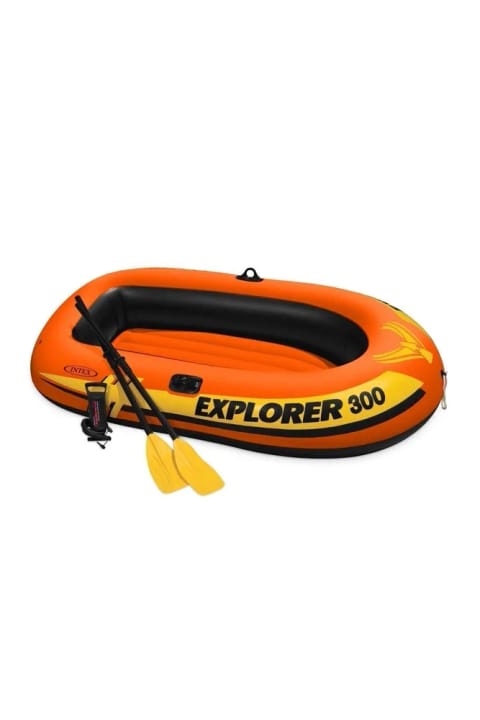 قایق بادی Intex Explorer 300 ست (۱۸۶ کیلوگرم) ۲۱۱×۱۱۷×۴۱ سانتی‌متر
