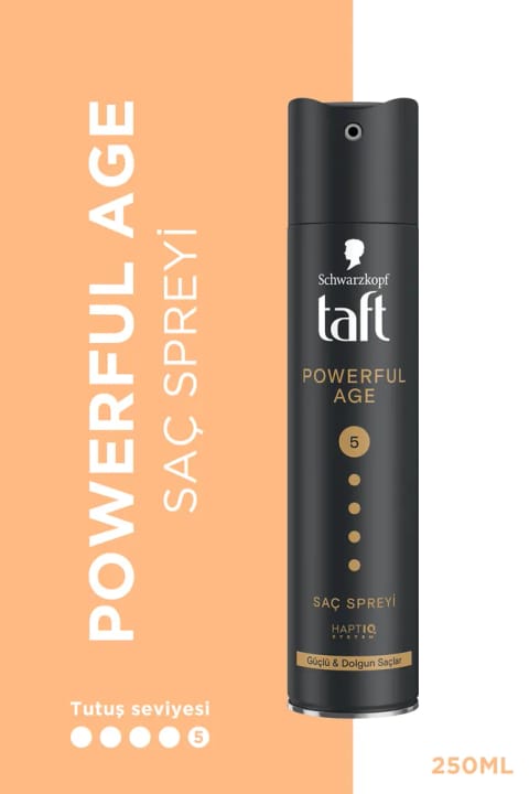 Taft Powerful اسپری مو 250ml - تثبیت قوی