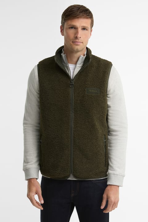 جلیقه پولار برگردان Barbour مدل SG71 رنگ Sage