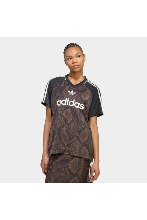 پیراهن فرم زنانه adidas استن جرسی طرح Animal KX1898