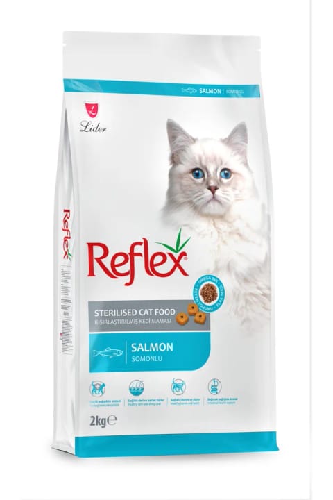 Reflex غذای گربه عقیمشده با سالمون ۲ کیلوگرم