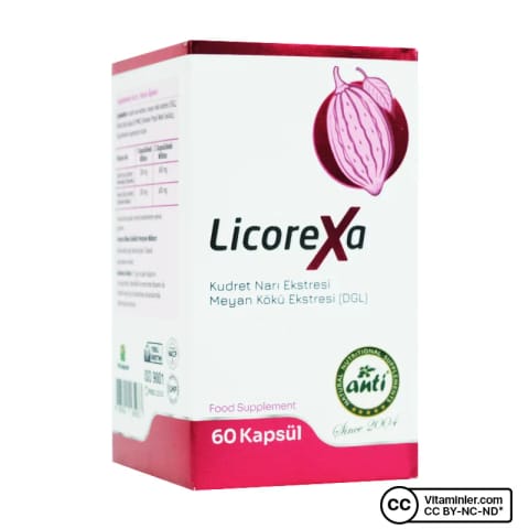 Anti Licorexa عصاره کدرت ناری 60 کپسول
