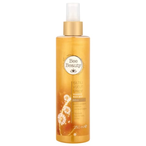Bee Beauty Gold اسپری بدن درخشان 250ml