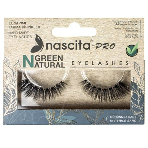 Nascita Green Natural Vegan مژه مصنوعی 110