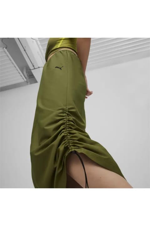 Puma Dare To Midi دامن بلند ضدآب زنانه سبز