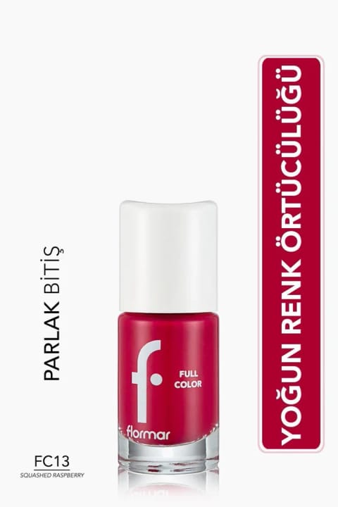 Flormar Full Color Nail Enamel FC13 Squashed Raspb...