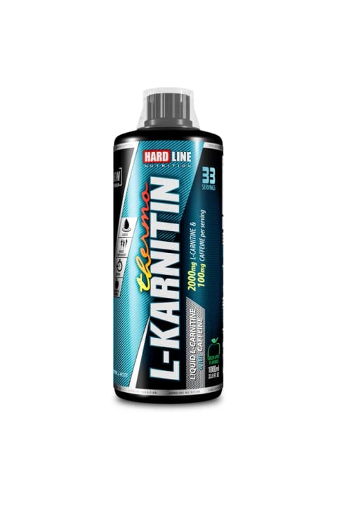 Hardline Thermo L-Carnitine مایع 1000 میلیلیتر - سیب سبز