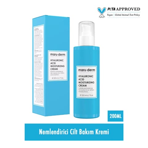 کرم مرطوب‌کننده صورت و بدن Maruderm با هیالورونیک اسید ۲۰۰ میلی‌لیتر