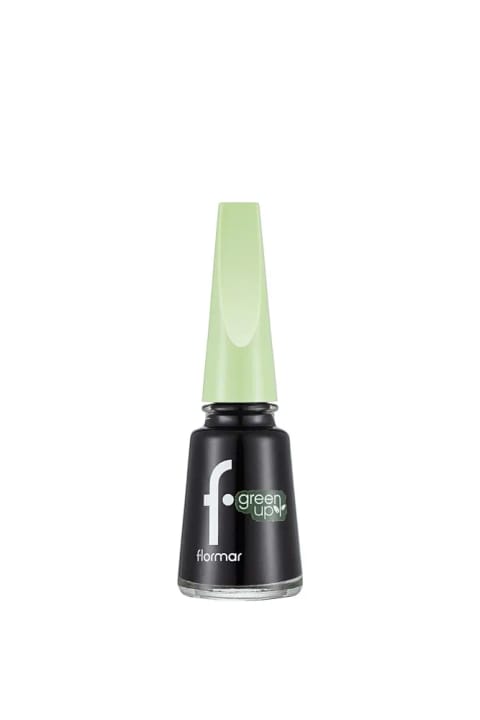 فلامار لاک ناخن وگان قابل تنفس با براقیت بالا - Green Up Nail Enamel - 015