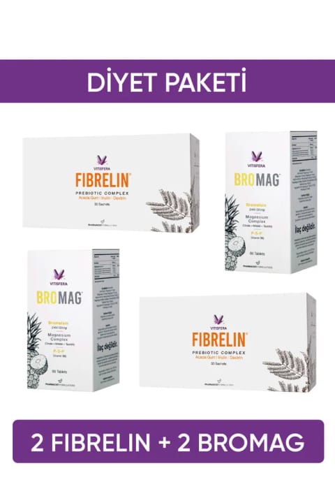 پکیج رژیمی Vitisfera (2 بروماگ + 2 فیبرلین)