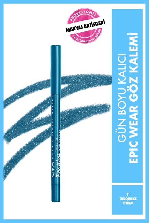 خط چشم مدادی NYX Professional Makeup Epic Wear Liner Sticks - Turquoise Storm