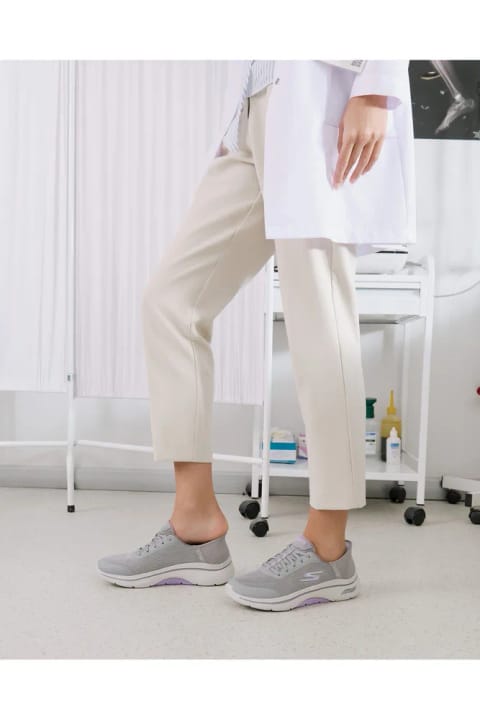کفش پیاده‌روی زنانه SKECHERS GO WALK ARCH FIT 2.0 - VALENCIA خاکستری 125319 ...