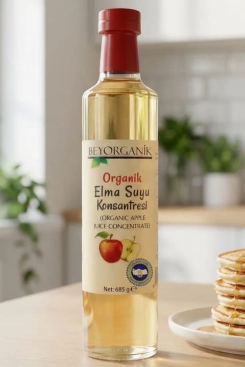 BEYORGANIK عصاره غلیظ آب سیب ارگانیک ۶۸۵ گرم (دارای تحلیل آفت‌کش)