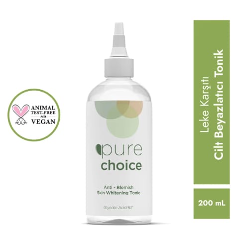 Pure Choice تونر روشنکننده ضد لک ۲۰۰ میلیلیتر