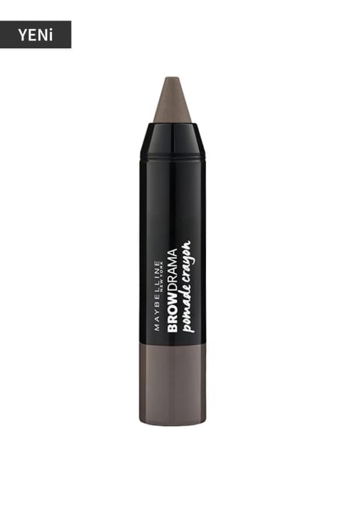 مداد ابرو Maybelline New York قهوهای متوسط - Brow Drama Pomade Crayon Med