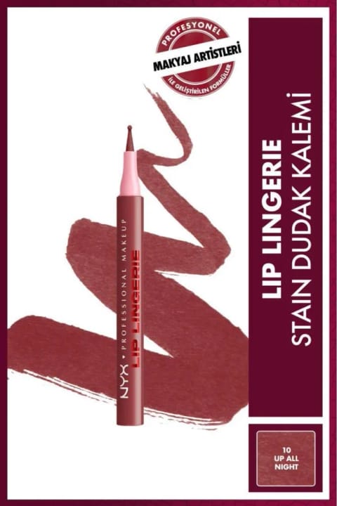 مداد لب NYX Professional Makeup Lip Lingerie Stain - 10 Up All Night