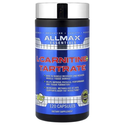 ALLMAX Essentials L-Carnitine + Tartrate 120 کپسول