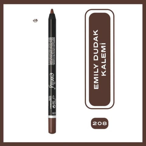مداد لب بلند ماندگار Emily 208