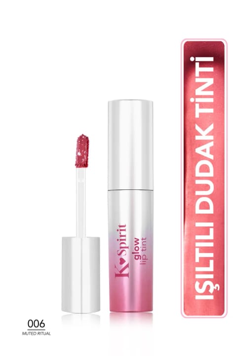 Flormar K-Spirit مرطوبکننده و براق با ظاهر مرطوب تینت لب — 006 Muted Ritual