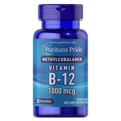 Puritan's Pride ویتامین B12 1000 مکگرم 30 قرص