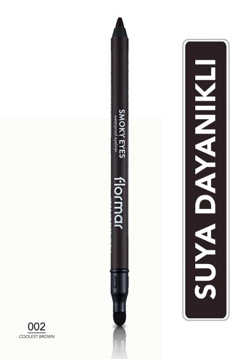 Flormar Smokey Eyes Waterproof Eyeliner (قهوهای)