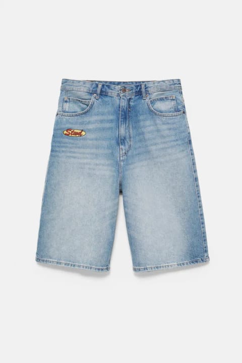 شلوارک جین اسکیتر Pull&Bear