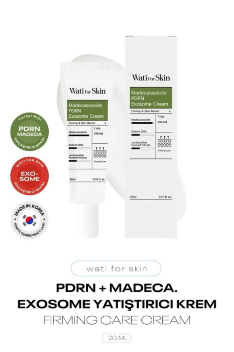 wati for skin Madeca + PDRN Eksozome کرم تسکیندهنده و ترمیمکننده Madeccassosi...
