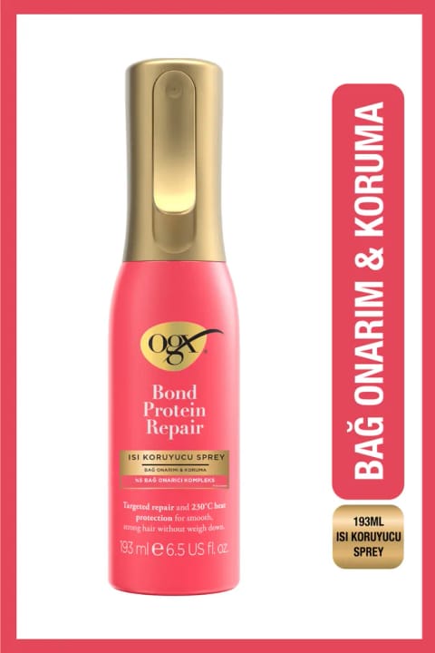 OGX Bond Protein Repair اسپری محافظ حرارت ۱۹۳ میلیلیتر