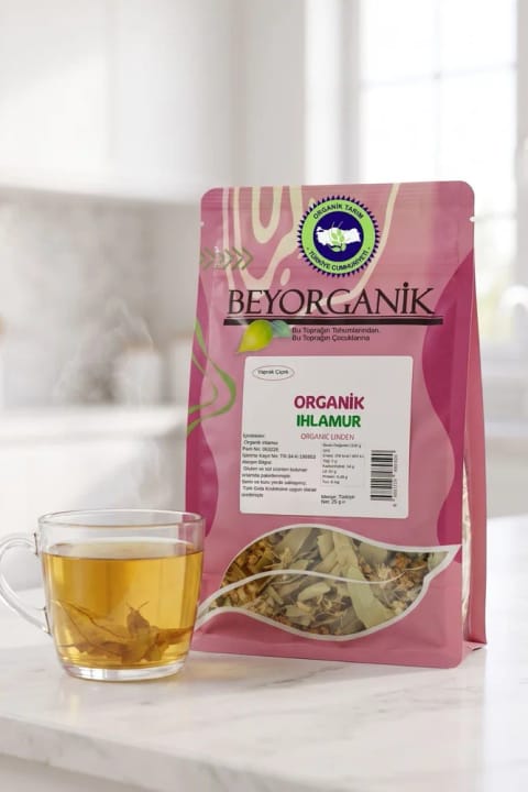 BEYORGANİK ارگانیک شکوفه و برگ نمدار ۲۵ گرم (دارای آنالیز سموم)