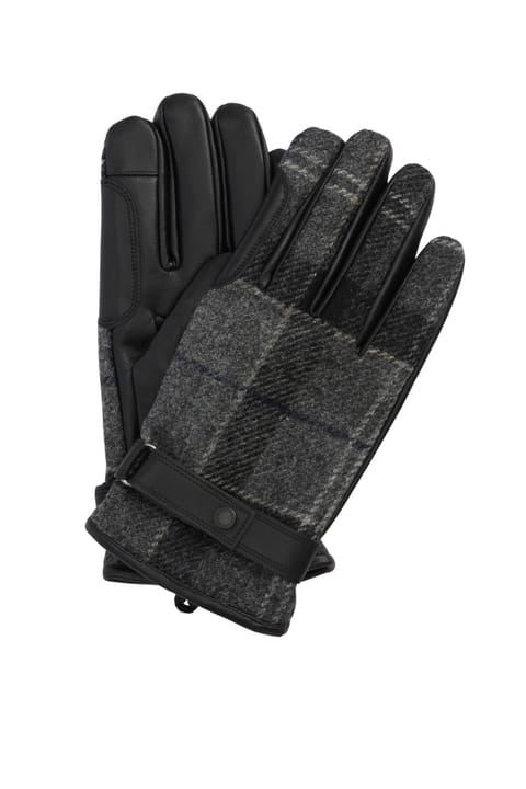 دستکش Barbour Newbrough Tartan مشکی BK12