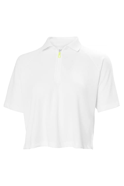 تیشرت پولو آستین کوتاه کراپ زیپدار زنانه Helly Hansen Inshore