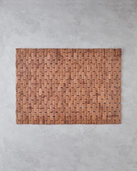 کفپوش ضدلغزش حمام Becca 50x70 سانتی‌متر قهوه‌ای