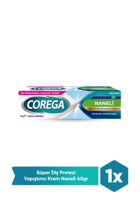 Corega خمیر چسب دندان با طعم نعناع ۴۰ گرم