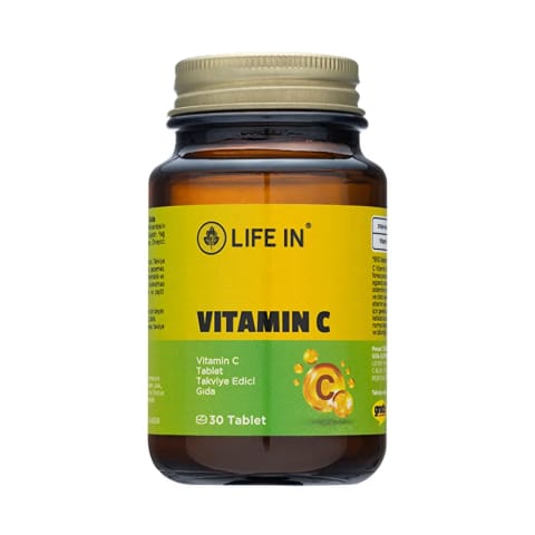 Life In Vitamin C Takviye Edici Gıda 30 Tablet