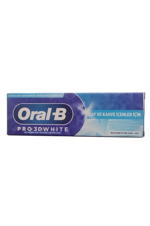 خمیردندان Oral-B مخصوص مصرف‌کنندگان چای و قهوه ۷۵ میلی‌لیتر