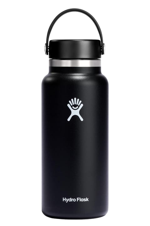 فلاسک Hydro Flask درب پهن ۹۴۶ میلی‌لیتر (۳۲ اونس) - مشکی