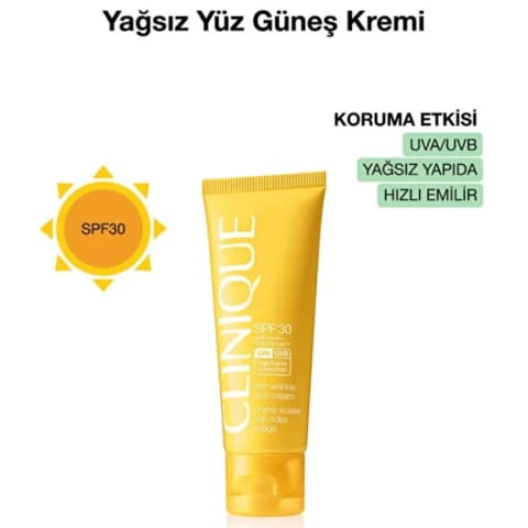 کرم ضد آفتاب صورت بدون چربی SPF 30 با طیف گسترده
