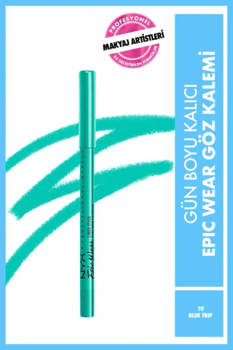 مداد خط چشم NYX Professional Makeup Epic Wear - Blue Trip - آبی