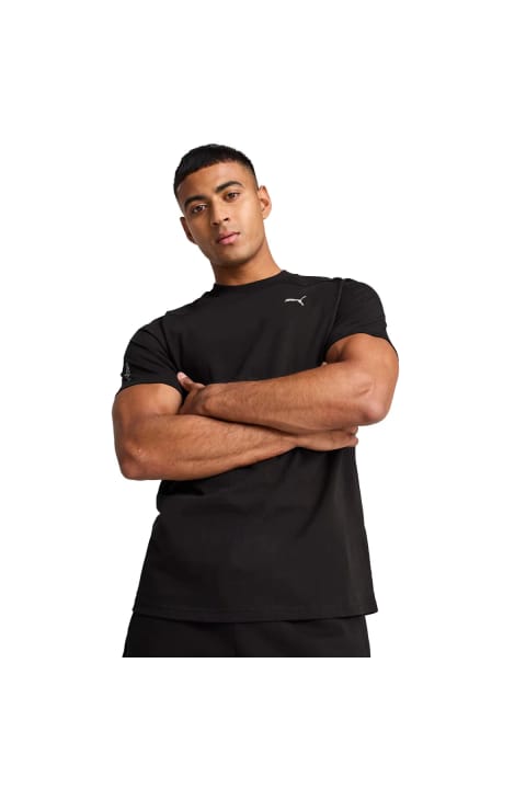تیشرت آستینکوتاه مردانه Puma Pumatech مشکی استایل روزمره 68459801