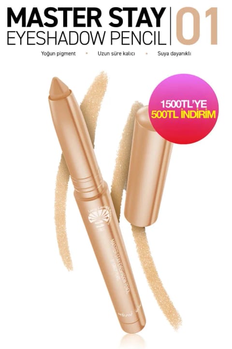 Alix Avien Master Stay مداد سایه چشم کرمی ضدآب با ماندگاری ۱۱ ساعت — 01 Sandy Pearl