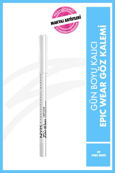NYX Professional Makeup Epic Wear Liner Sticks مداد چشم - سفید خالص