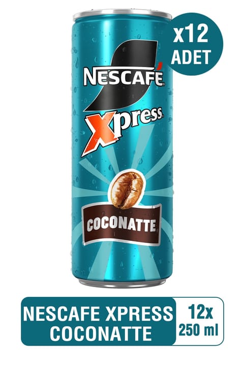 نسکافه NESCAFÉ Xpress نارگیل قهوه سرد ۲۵۰ میلی‌لیتر x12