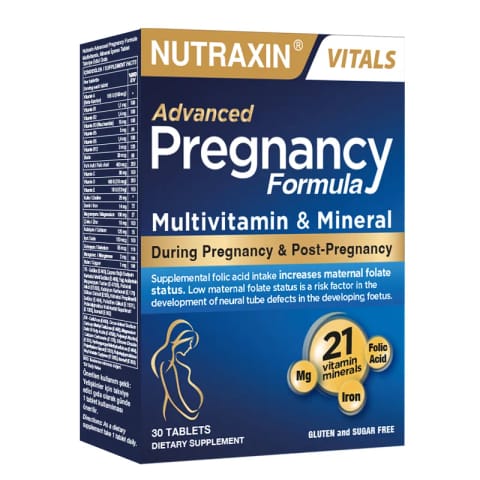 Nutraxin فرمول بارداری 30 قرص